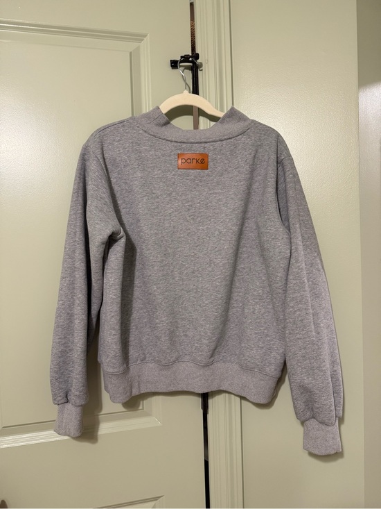 Parke Tops - Parke Womens Heather Grey Crewneck